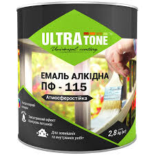 Емаль ПФ-115 «ULTRAtone» жовто-коричнева 2.8 кг